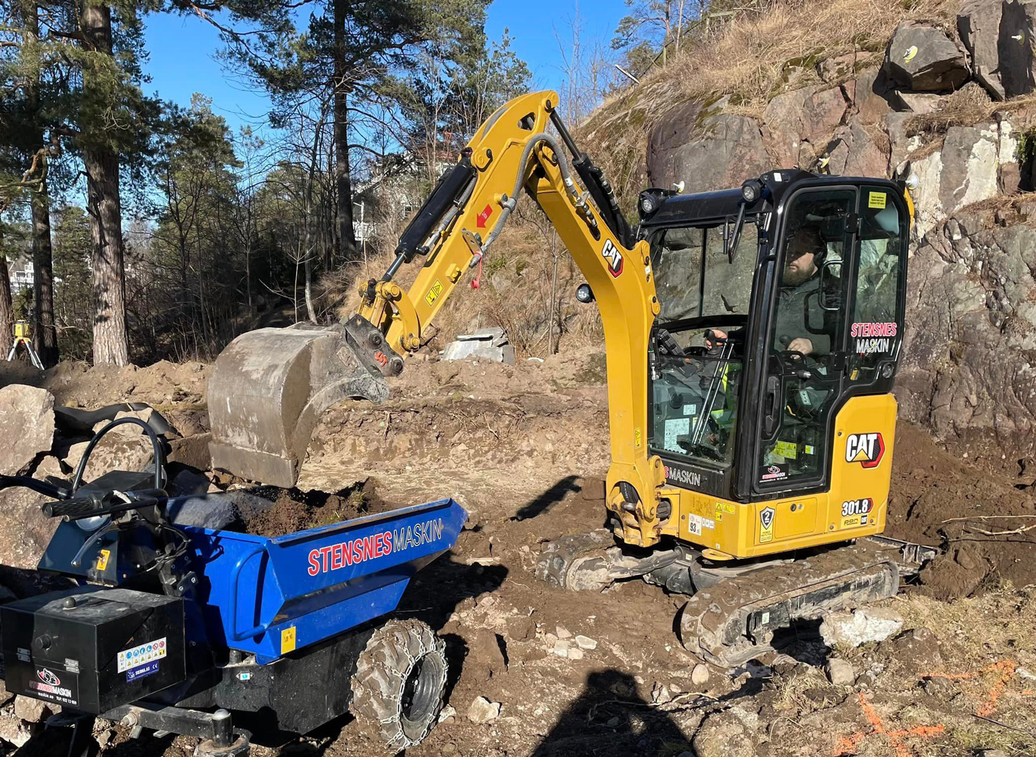 Kompakt og driftssikkert minirenseanlegg fra Stensnes Maskin tilpasset norske forhold.